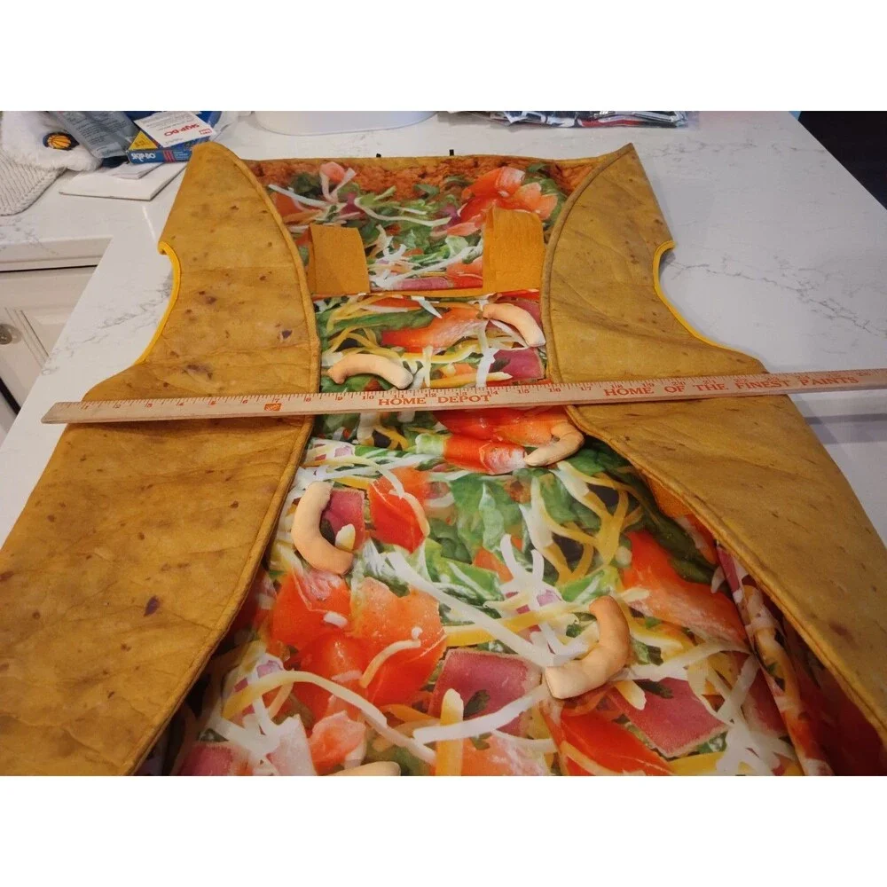 Adult Taco Halloween Costume One Size -Fits Most Hyde & EEK! Boutique Target EUC - Picture 11 of 11